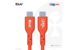 Club3D Kabel USB 2 Typ C PD 240W / 480Mb 2m St/St retail