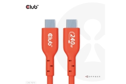 Club3D Kabel USB 2 Typ C PD 240W / 480Mb 2m St/St retail