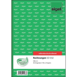 Rechnungen - A5, 1., 2. und 3. Blatt bedruckt, SD, MP, 3...