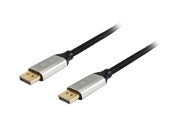 Equip DisplayPort 1.4 Premium 8K/60Hz St/St 1.00m schwarz