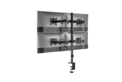 Equip Tischhalterung 17-32/4TFT 360° H.verst. 9Kg schwarz lite Retail