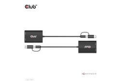 Club3D Adapter USB Typ C/A > HDMI / VGA St/Bu retail