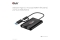 Club3D Adapter USB Typ C/A > HDMI / VGA St/Bu retail