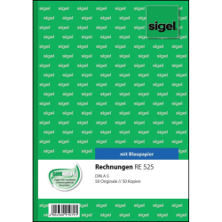 Rechnungen - A5, BL, MP, 2 x 50 Blatt