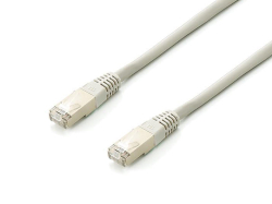 Equip Patchkabel Cat6A 10x S/FTP 2xRJ45 1.00m grau Plat