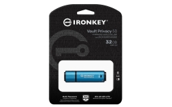 USB-Stick 32GB Kingston IronKey Vault Privacy 50 retail