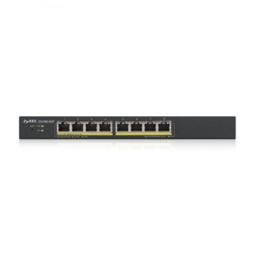 Zyxel Smart Switch 8x GbE GS1900-8HP V3 L2 PoE 77Watt