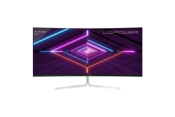 LC-Power 86,36cm (34) LC-M34-UWQHD-100-C-V3 VA+DP+HDMI Whit
