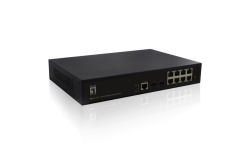 LevelOne Switch 8xGE/2xSFP 19 Managed L2
