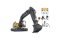 Jamara Bagger Volvo EC160E 1:16 2,4GHz grau/gelb 14+