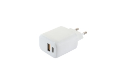 Schwaiger Ladegerät Schnell 230V USB 2.0A/Typ-C...