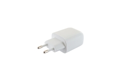 Schwaiger Ladegerät Schnell 230V USB 2.0A/Typ-C Weiß