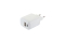 Schwaiger Ladegerät Schnell 230V USB 2.0A/Typ-C Weiß