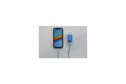 Schwaiger Ladegerät Schutzsystem USB 2.0 A 230V Türkis Blau