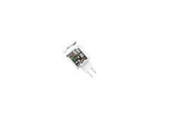 Schwaiger Ladegerät 230V 2x USB 2.4A Weiß