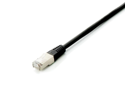 Equip Patchkabel Cat6A 10x S/FTP 2xRJ45 2.00m schwarz Plat