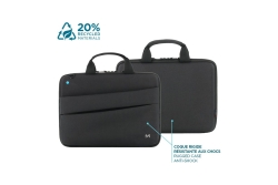 Mobilis TheOne Rugged Case Clamshell 12.5-14 - Black