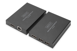 DIGITUS HDMI KVM IP Extender Set Cat5e/6/6A/7/8 bis 150m FHD