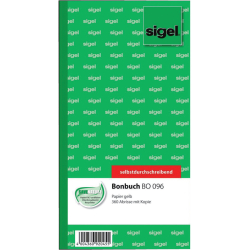 Bonbuch - o. Kellner-Nr., 360 Abrisse, SD, gelb, 105x200...
