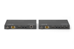 DIGITUS 4K HDBaseT 1x4 HDMI KVM Extender Set, 70m