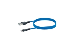 Schwaiger USB-Kabel 2.0 A auf Apple Lightning 1,20m Blau