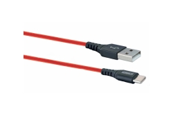 Schwaiger USB-Kabel 2.0 St. A auf 3.1 TypC 1,20m Rot