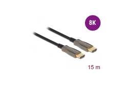 DELOCK Aktives Optisches Kabel HDMI 8K 60Hz 15m