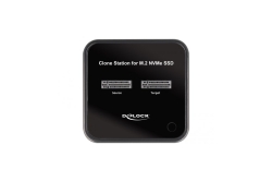 DELOCK M.2 Dockingstation 2x M.2 NVMe PCIe SSD Klon Funktion