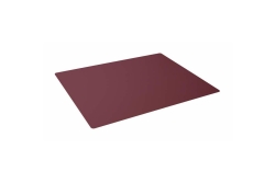 DURABLE Schreibunterlage PP mit Dekorrille 530x400cm rot