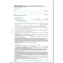 Arbeitsvertrag für gewerbliche Arbeitnehmer, 2...