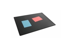 DURABLE Schreibunterlage PP 530x400cm +trans. Abdeckung sch.