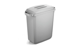 DURABLE Abfallbehälter Durabin ECO 60 Liter rechteckig grau