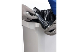 DURABLE Abfallbehälter Durabin ECO 60 Liter rechteckig grau