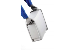 DURABLE Abfallbehälter Durabin ECO 60 Liter rechteckig grau