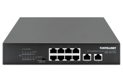 INTELLINET 8-Port Gigabit PoE+ Switch 2 RJ45-Ports 120W