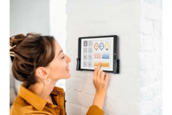 DURABLE Universelle Tablet Wandhalterung VISIOCLIP silber
