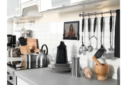 DURABLE Universelle Tablet Wandhalterung VISIOCLIP silber