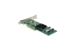 DELOCK 8 Port SATA PCI Express x8 Karte mit Anschlusskabel