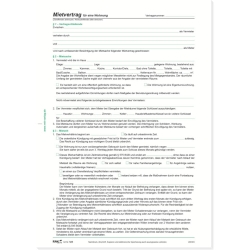 Mietverträge für Wohnungen - ausführliche...