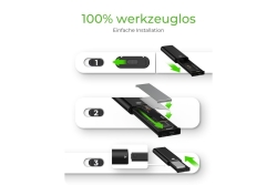 Externes Geh. IcyBox USB Type-C Gehäuse für M.2...