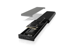 Externes Geh. IcyBox USB Type-C Gehäuse für M.2 NVMe SSD
