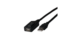EFB USB2.0 Repeater Kabel 5m aktiv USB-A Buchse->USB-A...