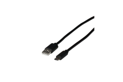EFB USB2.0 Anschlusskabel A-C,St.-St.,3m, 480Mbit 3A