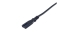 Equip Stromkabel 2pin Euro ->C7 St/Bu schwarz 1.80m PVC Polybeutel