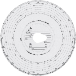 Original HAUG Diagrammscheiben 125 151 (125 km/h...