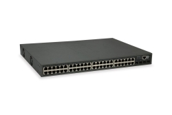 LevelOne PoE+Switch 48xGE PoE/4x10GSFP 400W 19 Managed L3