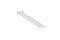 EFB Kabelbinder 100mm,100er-Beutel, transparent,Breite 2.5mm