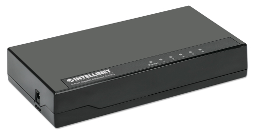 INTELLINET 5-Port Gigabit Ethernet Switch Desktop Kunststoff