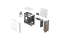 FRACTAL DESIGN Geh North Chalk White TG Clear Tint