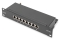 DIGITUS Patchpanel 1HE 10 8-Port Cat6A Class E geschirmt sw